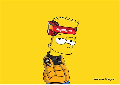 high bart simpson wallpaper supreme.